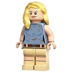   Dr. Ellie Sattler lego jurassic world figura- Sand Blue Sleeveless Shirt