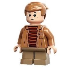 Tim Murphy jurassic world lego figura- Medium Nougat Shirt