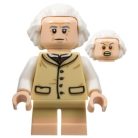 Bilbo Baggins - White Hair/ Zsákos bilbó -fehér haj Lord of the rings/gyűrűk ura lego figura