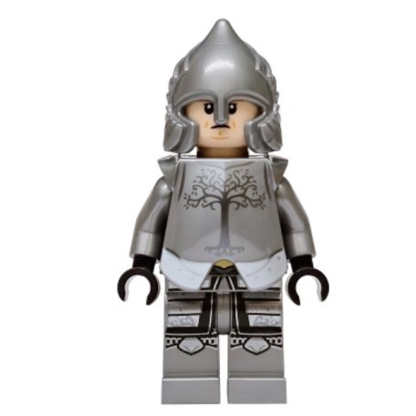Soldier of Gondor - Light Nougat Head, Reddish Brown Eyebrows lord of the rings lego figura