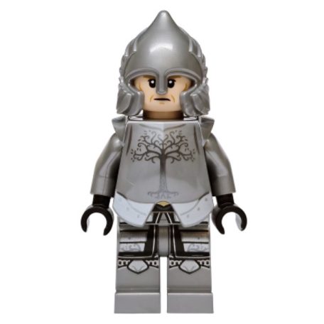 Soldier of Gondor - Light Nougat Head, Dark Tan Eyebrows lord of the rings lego figura