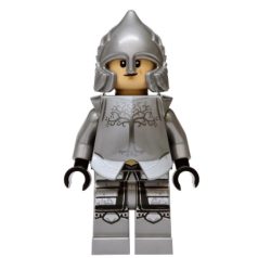   Soldier of Gondor - Medium Tan Head, Dimples lord of the rings lego figura