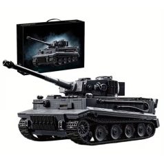 Tigris tank (fekete) építőkészlet, doboz nélkül