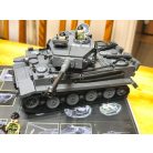 Tigris tank (fekete) építőkészlet, doboz nélkül