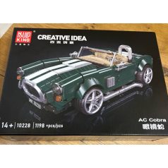 Shelby Cobra AC, mould king 10228 sportkocsi
