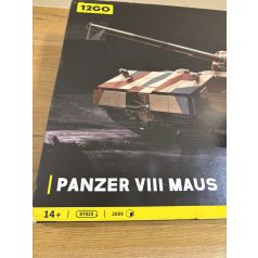   MAUS óriástank, 2.vh németország, 2400+ darabos epitokészlet
