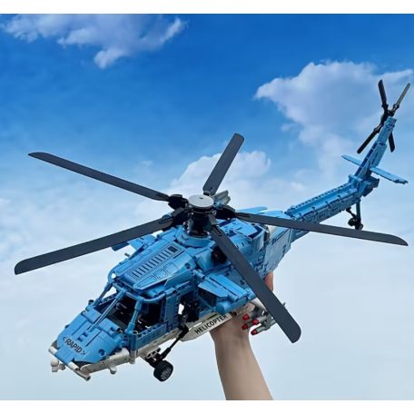 Z-20T Harci Helikopter epitokeszlet, 1100+ darabos