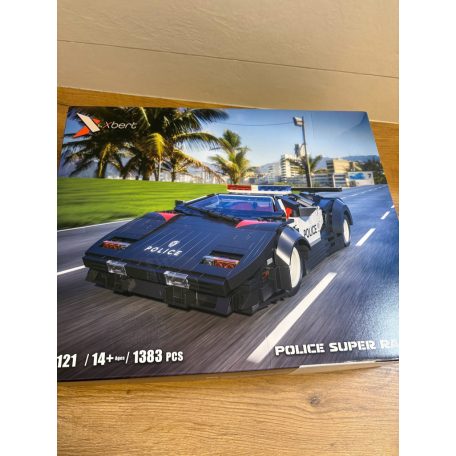 Police Lamborghini építőkészlet 1300+ darabos