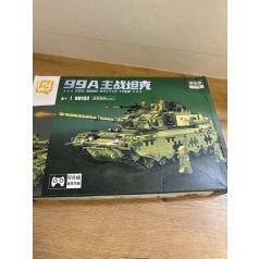 99A kínai szupertank építőkészlet, 1100+ darabos