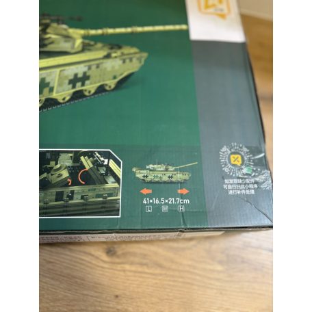 99A kínai szupertank építőkészlet, 1100+ darabos