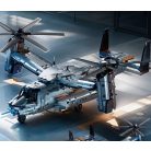Osprey harci helikopter epitokeszlet, 1000+ darabos