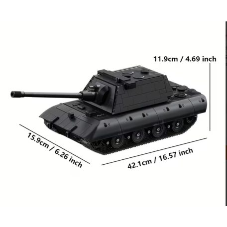 E-100 2.vh tank epitokeszlet, 1800 darabos