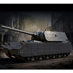   MAUS "egérke" 2.vh német óriástank építőkészlet 2400+ darabos
