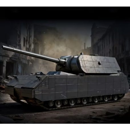 MAUS "egérke" 2.vh német óriástank építőkészlet 2400+ darabos