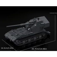 Waffentrager e-100 lánctalpas löveg epitokeszlet