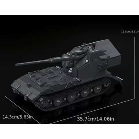 Waffentrager e-100 lánctalpas löveg epitokeszlet