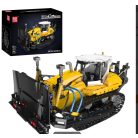 Bulldozer, pneumatikus vezérlés, mould king epitokeszlet, 1200+ darabos