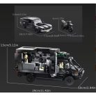 Expedíciós busz+ trailer, mustang és sportmotor építőszett