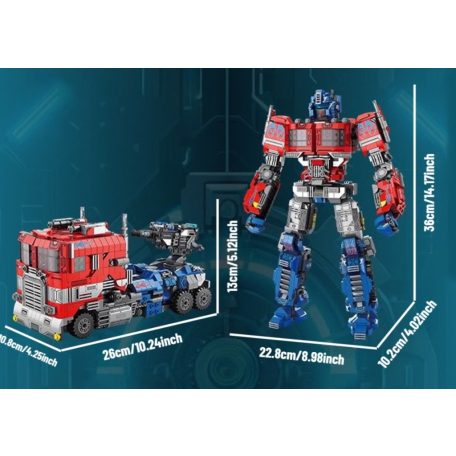 Autobot, Optimus Prime, átalakuló kamion építőkészlet