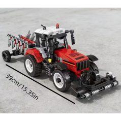 Traktor epitokeszlet, aratótárcsával, 800+ darabos