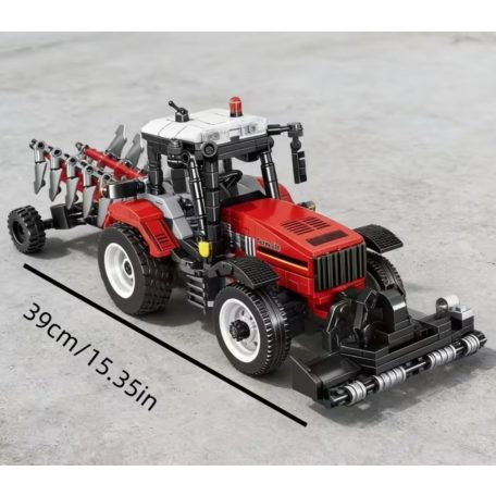 Traktor epitokeszlet, aratótárcsával, 800+ darabos
