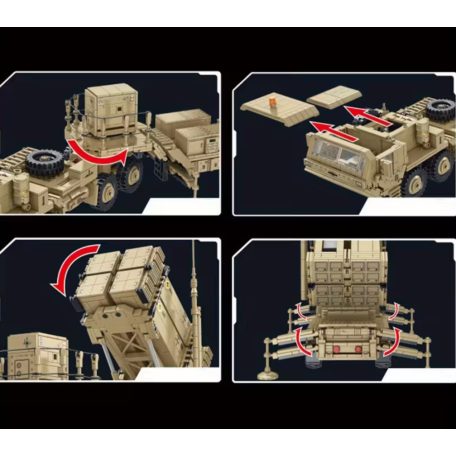 HIMARS rakétatüzérségi rendszer építőkészlet