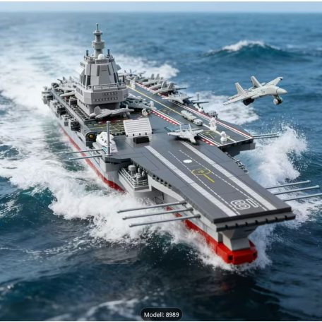 USS Gerald Ford repülőgéphordozó építőkészlet, 2000+ darabos