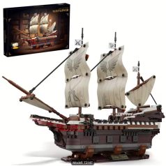 Mayflower vitorlás hajó építőkészlet, 2000+ darabos