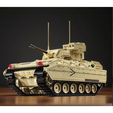 Bradley M2 gyalogsági harcjármű építőkészlet, 1800+ darabos