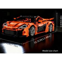 Mclaren sportkocsi építőkészlet, 1100+ darabos
