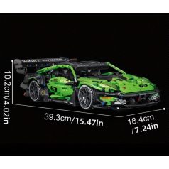 Lamborghini sportkocsi epitokeszlet, 1600+ darabos