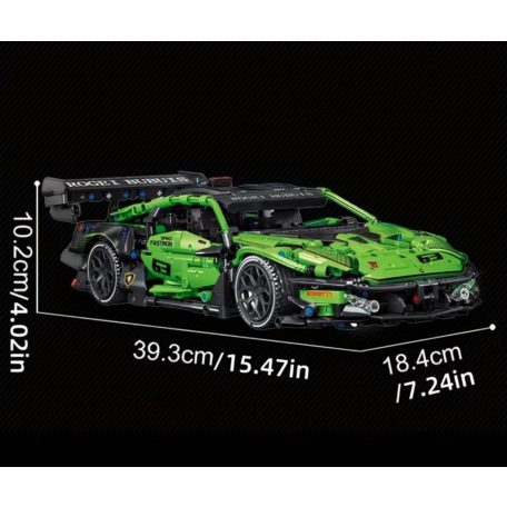 Lamborghini sportkocsi epitokeszlet, 1600+ darabos