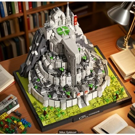 Lord of the rings: Gondor fehér városa 2200+ darabos