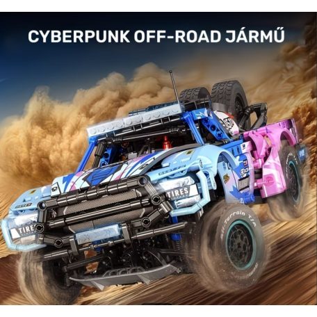 Cyberpunk terepjáró építőkészlet, 1300+ darabos