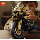 Sportmotor építőkészlet, arany színű, 1000+ darabos