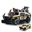 Hummer MAD MAX építőkészlet, 2000+ darabos