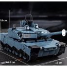 Abrahams-x szupertank építőkészlet, 2100+ darabos
