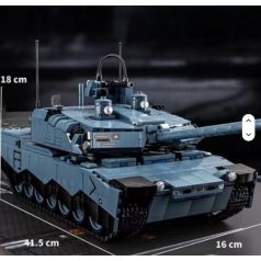Abrahams-x szupertank építőkészlet, 2100+ darabos