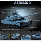 Abrahams-x szupertank építőkészlet, 2100+ darabos