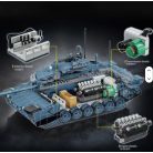 Abrahams-x szupertank építőkészlet, 2100+ darabos