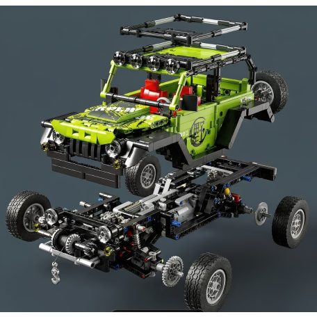 Jeep terepjaro epitokeszlet, 1000+ darabos