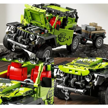 Jeep terepjaro epitokeszlet, 1000+ darabos