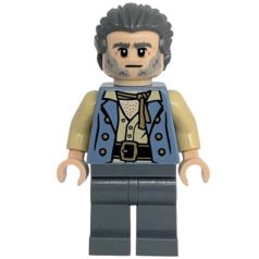   Joshamee Gibbs - Sand Blue Vest  Karib tenger kalózai / pirates of the caribbean lego figura