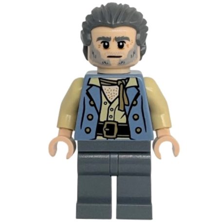 Joshamee Gibbs - Sand Blue Vest  Karib tenger kalózai / pirates of the caribbean lego figura