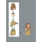 Elizabeth Swann - Tan Dress Karib tenger kalózai / pirates of the caribbean lego figura