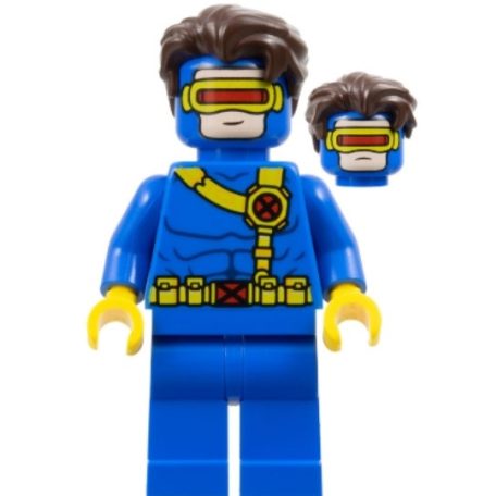 Küklopsz lego figura / Cyclops - Blue Outfit, Plain Legs