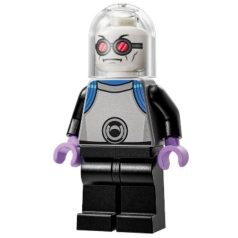 Mr. Freeze lego figura - Flat Silver and Black Outfit