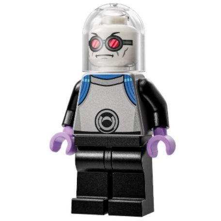 Mr. Freeze lego figura - Flat Silver and Black Outfit