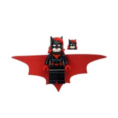 Batwoman - Cape Black and Red Sides lego batman figura
