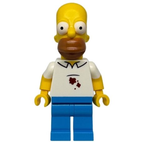 Homer Simpson simpsons lego figura - Shirt with Stains